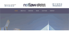 Desktop Screenshot of nstlaw.rs